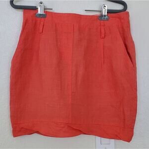 C. Luce linen skirt sz M